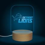Detroit Lions LED Desk Light with Color Change