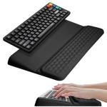 Ergonomic Keyboard Riser with Soft Wrist Support