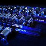Olsa Tools Aluminum Socket Organizer – Blue Rails