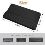 Ergonomic Keyboard Riser with Soft Wrist Support