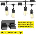 Cable Management Kit with Clips and Zip Ties