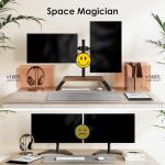 AOKCOS Adjustable Dual Monitor Stand for Desks