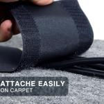 2-Pack Office Floor Cord Cover for Easy Cable Management