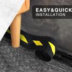 2-Pack Office Floor Cord Cover for Easy Cable Management