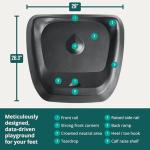 Topo Comfort Anti-Fatigue Standing Desk Mat