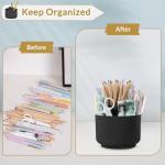 360° Rotating Pencil Holder and Desk Organizer