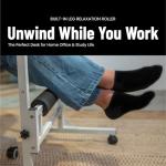 Adjustable Height Rolling Desk with Wheels