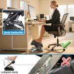 Adjustable Ergonomic Foot Rest with Massage Beads