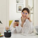 360° Rotating Pencil Holder and Desk Organizer