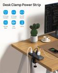 TROND Desk Clamp Power Strip with 7 Outlets