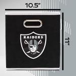 NFL Oakland Raiders Collapsible Storage Bin
