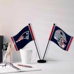 New England Patriots Desk and Table Flags