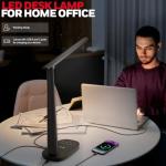 Dimmable Honeywell LED Desk Lamp with USB Charging