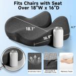 Comfortable U-Shaped Memory Foam Seat Cushion