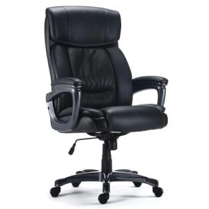 Ergonomic Big & Tall Office Chair in Black