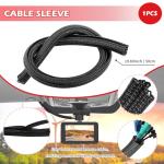 27-Piece Car Cable Management Kit for Organizing