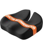 CJACSOC Seat Cushion, Extra Large Memory Foam Cushion for Office Chair Cushions, Ergonomic Cushions Pad Pillow for Pressure Relief Sciatica & Pain Relief for Long Sitting