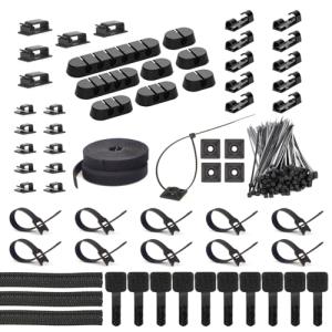 ZIIYAN 163 Piece Cable Management Set
