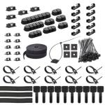 ZIIYAN 163 Piece Cable Management Set