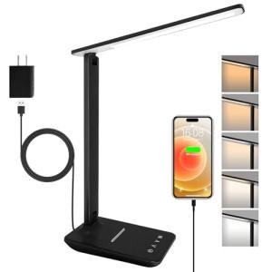 Shinelife Adjustable LED Desk Lamp with USB порт