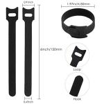 120PCS Reusable 6-Inch Cable Ties in 5 Colors