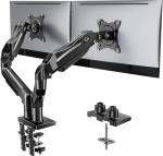 Adjustable Dual Monitor Desk Mount for Gamers