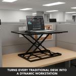 Height Adjustable Standing Desk Converter 32" x 22