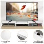 Dual Monitor Stand Riser and Desktop Organizer