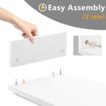 Dual Monitor Stand Riser and Desktop Organizer