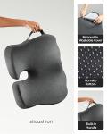 Extra Large Memory Foam Seat Cushion for Comfort