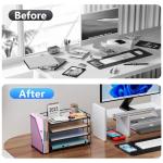 Gianotter 4-Tier Paper and Magazine Organizer