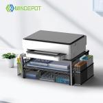 2-Tier Monitor Stand with Drawer and Pencil Holders