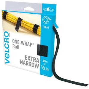 VELCRO Extra Narrow Self-Gripping Tape Roll 30ft
