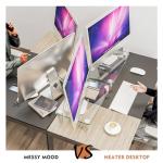 Hemudu Adjustable Monitor Risers for Desk Setup