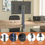 HEMUDU Adjustable Desk Monitor Arm for All Screens