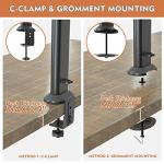 HEMUDU Adjustable Desk Monitor Arm for All Screens