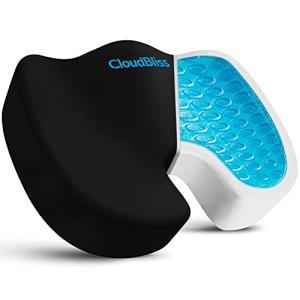 ZASTION CloudBliss Gel Seat Cushion for Comfort