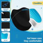 ZASTION CloudBliss Gel Seat Cushion for Comfort