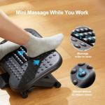 Adjustable Ergonomic Foot Rest with Massage Texture