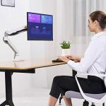 Ultra Wide Full Motion Monitor Desk Mount