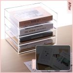 Acrylic Stackable Letter Tray - 4-Pack Organizer