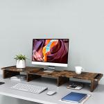 Zimilar Adjustable Dual Monitor Stand with Storage