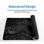 Brecoy Japanese Sea Wave Extended Mouse Pad