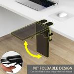 OUGIC Ergonomic Foldable Desk Extension Tray