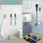 Wall-Mounted Silicone Pen Holders - 6 Pack