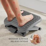 HUANUO Adjustable Desk Footrest with Massage