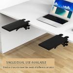 OUGIC Ergonomic Foldable Desk Extension Tray