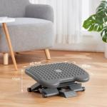 HUANUO Adjustable Desk Footrest with Massage