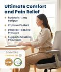 Memory Foam Seat Cushion for Tailbone Pain Relief