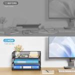 Subekyu 3-Tier Metal Desk Organizer Tray